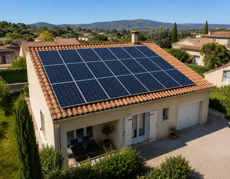 Prime à l'autoconsommation panneaux solaires Moiré — aide financière de l'État